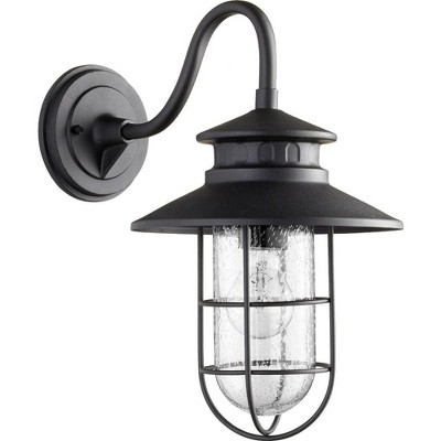 Quorum Lighting Moriarty Noir Outdoor Wall Sconce