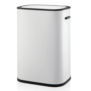 15 Gallon Automatic Trash Can with Lid, Touchless Garbage Can, Smart Motion Sensor Trash Can - 1 of 4