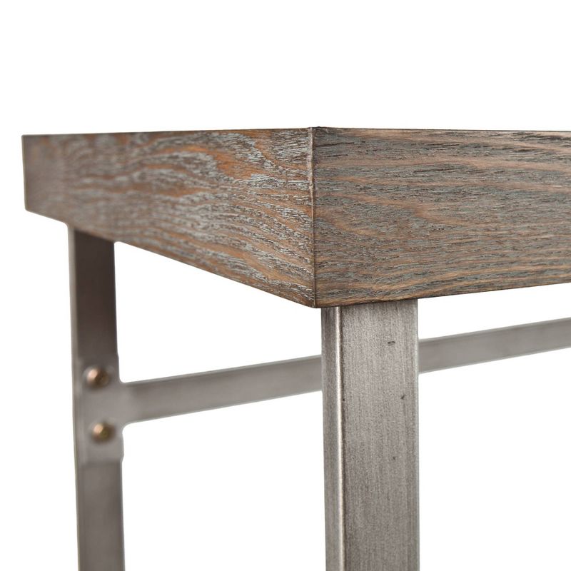 Mixed Material Console Table - Aiden Lane, 4 of 6
