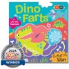 Buddy & Barney: Scratch & Sniff Book, Dino Farts, Prehistoric Board Book, Age 3+ - 4 of 4