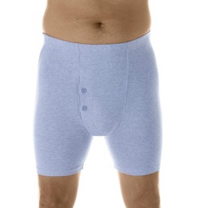Wearever Men's Reusable Incontinence Boxer Briefs – Light to Moderate Absorbency - 1 of 4