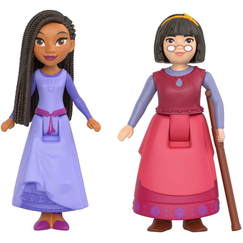 Disney Wish Kingdom of Rosas Character Small Doll Set, 10 Posable Mini Dolls &#38; 5 Friend Figures, 2 of 7