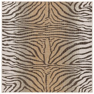 Liora Manne Carmel  Indoor/Outdoor Rug  Sand.. - 1 of 4