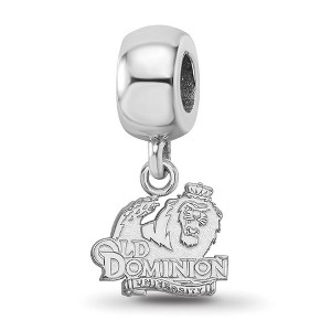 Black Bow Jewelry Sterling Silver Old Dominion Monarchs NCAA Bead Charm - 1 of 4