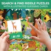 QUOKKA Search and Find Puzzles for Kids Ages 4-6 - Riddle Kids Puzzles 6-8 Years Old - 70 Unique Pcs | 20 Illustrated Cards | Children Themes - 3 of 4