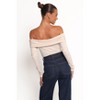 Petal and Pup Thomsie Off Shoulder Knit Top - 3 of 4