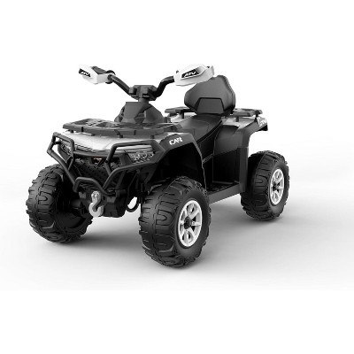 12V Electric Ride On Car for Kids 3-8 Years, 2 * 45W Motor, Remote Control, LED Lights, Music Player & Emergency Brake, & Big Kids