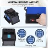 Fiber Fusion Splicer FL-118 with 6 Motors Core Alignment, Fiber Optical Fusion Splicer with 7s Splicing & 12s Heating, Loss 0.01db, 5" LCD Screen - 4 of 4