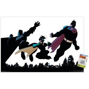 Trends International DC Comics - Batman - Robin - Superman - Trio Unframed Wall Poster Prints - 1 of 4