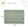 Two Tone Cotton Woven 13x19 Placemat Sets by Sweet Home Collection® - 3 of 4