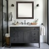 Amanti Art Sloped Non-Beveled Framed Bathroom Vanity Wall Mirror - 4 of 4