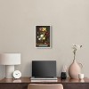 Art Remedy Ambrosius Bosschaert the Elder - Bouquet of Flower in a glass vase Classical vintage floral vase wall art Framed - 2 of 4