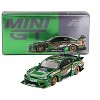 Nissan Silvia (S15) LB-Super Silhouette RHD "Fausto Racing 2024" Green Metallic Limited Ed 1/64 Diecast Model Car by Mini GT - 4 of 4