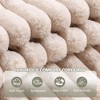 Oversized Chaise Lounge Chair Indoor with Storage Ottoman, Upholstered Corduroy Sofa Bed Cloud Couch with 3 Pillows - 4 of 4