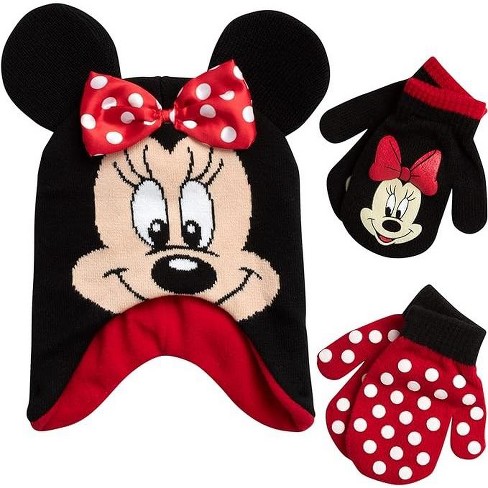 Minnie mouse winter hat for toddlers on sale