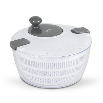 COMMERCIAL CHEF Salad Spinner with Lock Top and Salad Salad Bowl for Serving