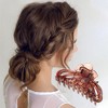 Unique Bargains Fashion Rose Flower Hair Clip Hairdo Clip 1 Pc - 3 of 4