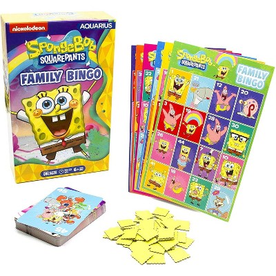 Aquarius Puzzles Spongebob Squarepants Family Bingo | 2-18 Players : Target