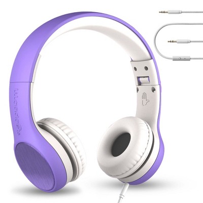 Lilgadgets Connect+ Style On-ear Kids Headphones With Microphone ...