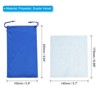 Unique Bargains Microfiber Protective Storage Pouch Draw String Ski Goggle Bags 3 Pcs with Cleaning Cloths - 2 of 4