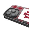 NCAA Big Ten Universities Plaid Bling Cell Phone Case for Apple iPhone - 4 of 4