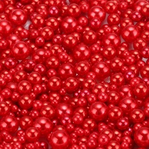 Unique Bargains No Hole ABS Round Faux Pearl for Vase Fillers DIY Home Decoration 800 Pcs - 1 of 4