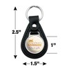 Gilmore Girls Dragonfly Inn Black Leather Keychain - 2 of 4