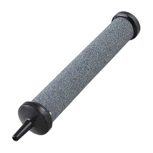 Unique Bargains Aquarium Fish Tank Dark Gray Cylinder Mineral Bubble Air Stone 4.3" x 0.8" - 1 of 3