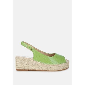 Yarael Croco Peep Toe Women Wedges - 1 of 4