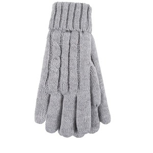 Heat Holders® Women's Amelia Gloves | Insulated Cold Gear Gloves | Advanced Thermal Yarn | Warm, Soft + Comfortable | Plush Lining | Winter Accessories | Men + Women’s Gift - 1 of 3