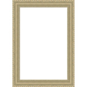Amanti Art Champagne Teardrop Framed Dry Erase Magnetic Board - 1 of 4