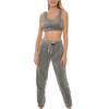 ADR Women's Fleece Joggers Sweatpants Sleep Pants with Pockets - 2 of 4