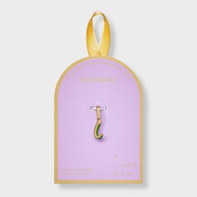 14K Gold Dipped Lower Case Letter Charm - A New Day™ Gold