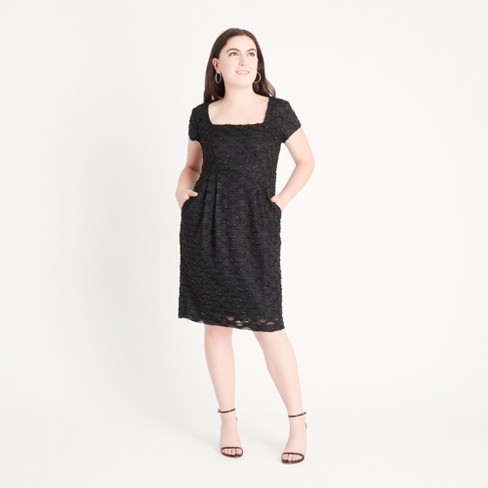 Target womens hot sale black dress