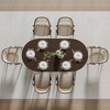 Black Round Dining Table - Modern Minimalist Style for Home Kitchen & Dining Room - 4 of 4