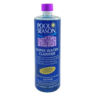 Pool Season 1 qt Bottle Super Water Clarifier