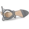 Allegra K Women's Open Toe Strappy Lace Up Stiletto High Heel Sandals - 4 of 4