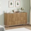 Modern 6 Drawer Dresser for Bedroom with Gold Handle and Large Drawer - 3 of 4