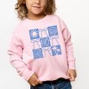 The Juniper Shop Nautical Checkered Coquette Toddler Sweatshirt - 2 of 4