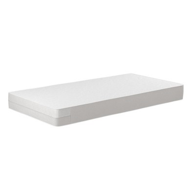White Ultra-Firm Water Resistant Crib and Toddler Mattress