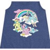 Girls' - My Little Pony - Rainbow Scene Graphic Sleeveless Aline Dress - 2 of 4