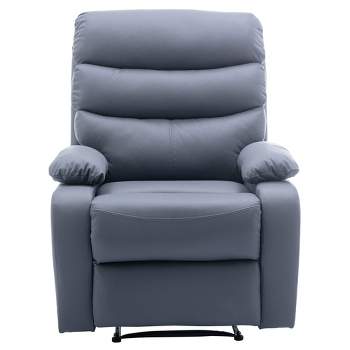 Hzlagm Everglade 30.2 in. W Technical Leather Upholstered 3 Position Manual Standard Recliner