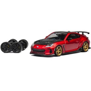 Subaru BRZ Varis Arising-1 RHD Red Metallic with Carbon Hood and