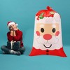 Joyfy 3 Pcs Christmas Jumbo Gift Bags, 56” Extra Large Plastic Gift Bags for Xmas Holiday Present Wrapping Gifts Decorations Large Goodie Bags - 4 of 4