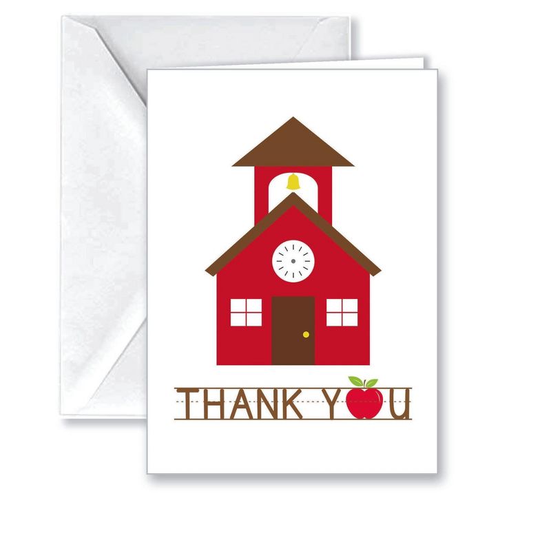 Paper Frenzy School Thank You Note Cards & White Envelopes -- 25 pack, 5 of 7