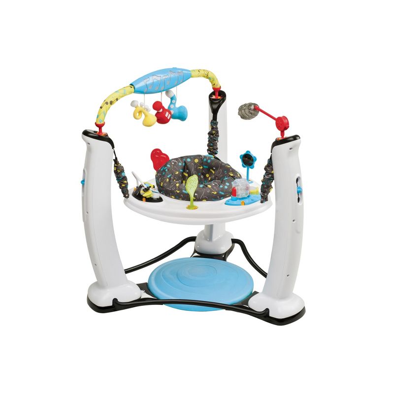 Evenflo ExerSaucer Jump and Learn Jam Session Musical Bouncer Activity Station Jumper for Infants and Babies with Over 26 Fun Activities, 3 of 8