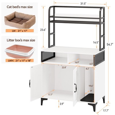 Cat Litter Box Enclosure
