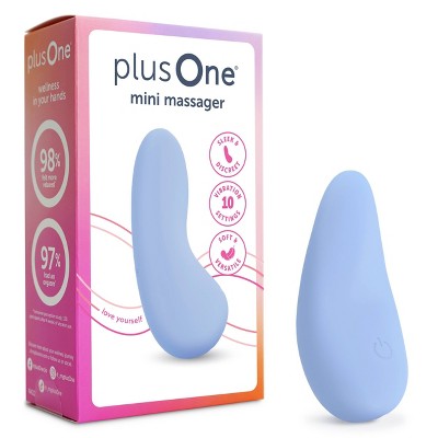 plusOne Waterproof and Rechargeable Mini Vibrator