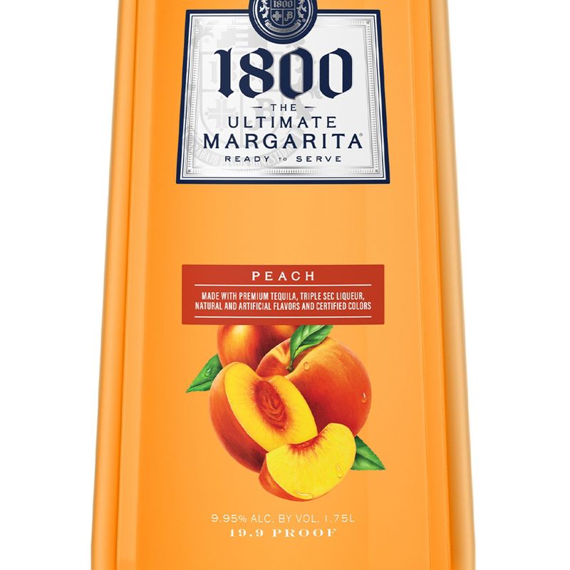 1800 Ultimate Peach Margarita - 1.75L Bottle, 3 of 10