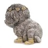 9.0 Inch Rainy Day Pudgy Dog Boots Puppy Statue Garden Statues - 2 of 3